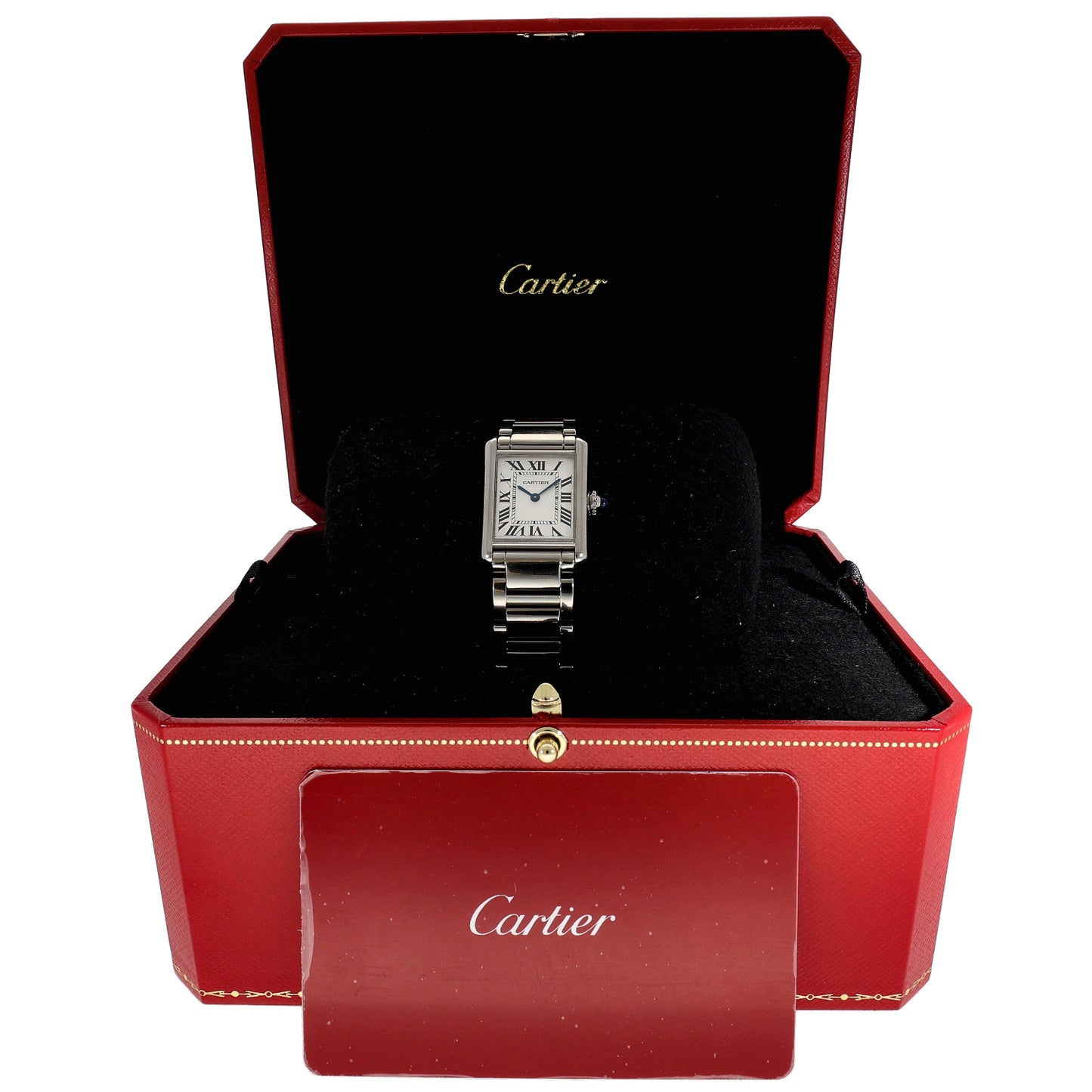 Cartier Tank Must WSTA0051 22mm Stainless Steel Watch
