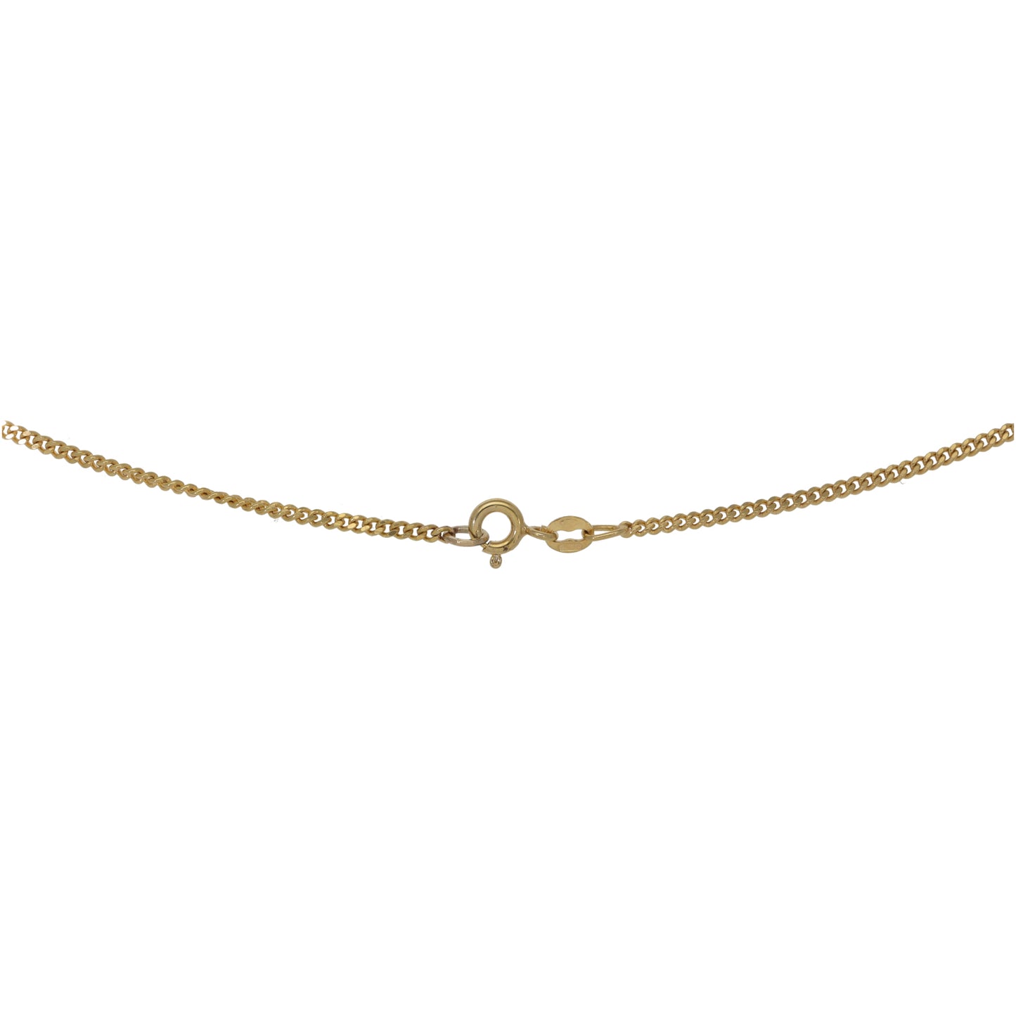 9ct Gold Curb Chain 20"