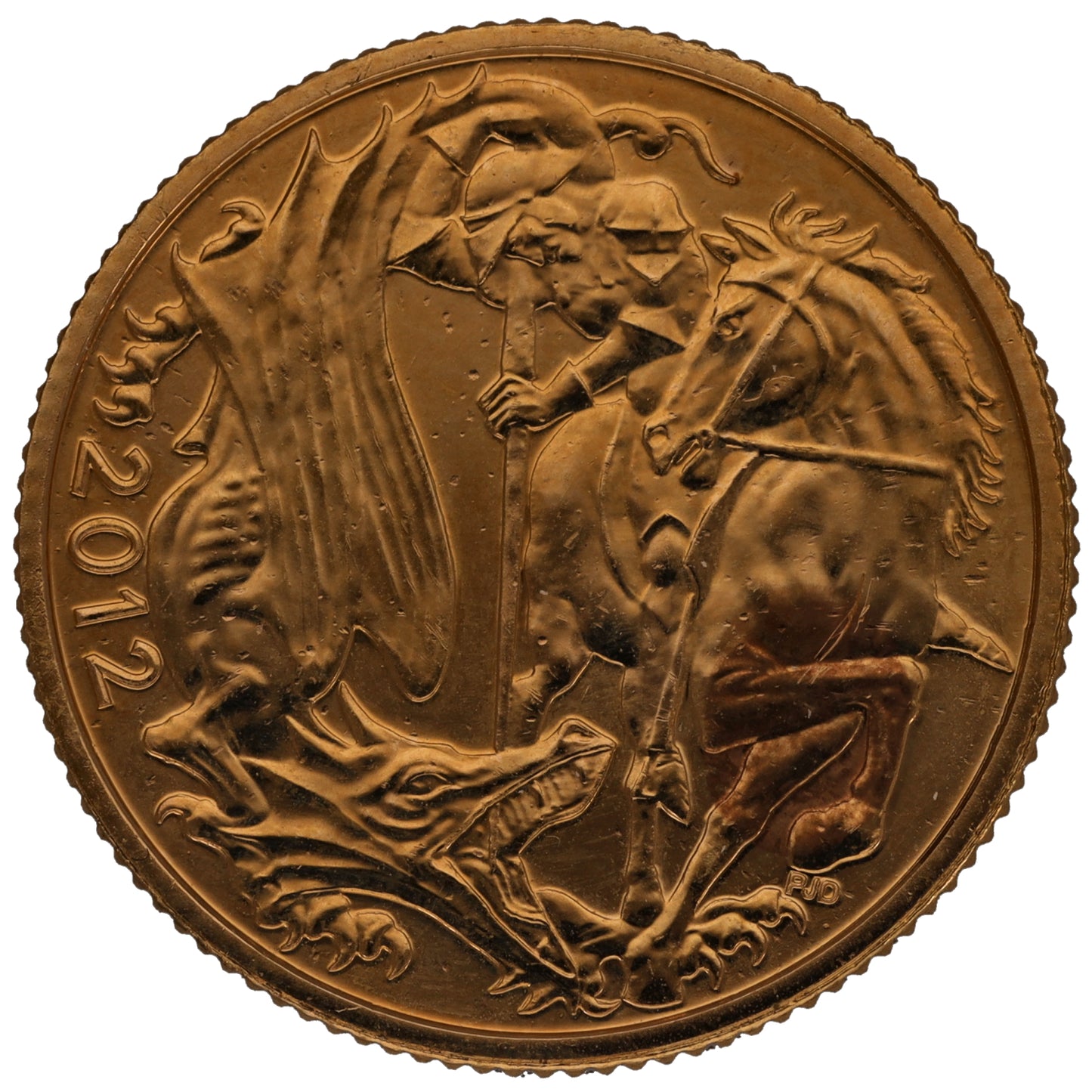 22ct Gold Queen Elizabeth II Full Sovereign Coin 2012
