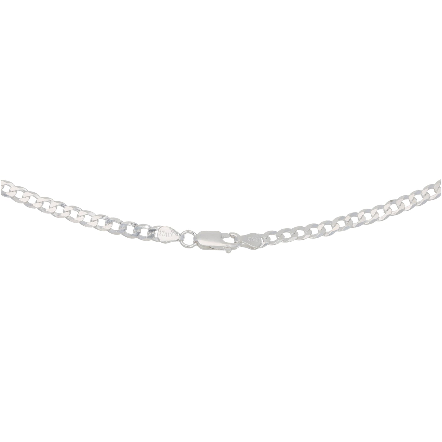 New Sterling Silver Curb Chain/Necklace 22"