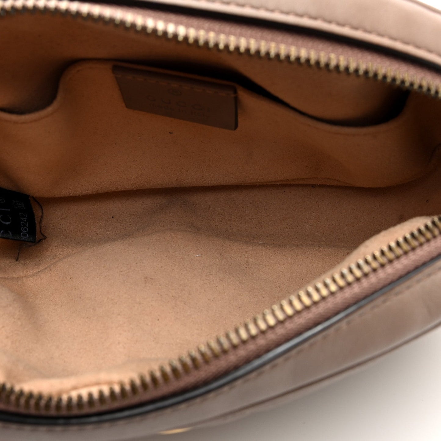 Gucci Matelasse GG Marmont Calfskin Belt Bag 85 34 - Porcelain Rose