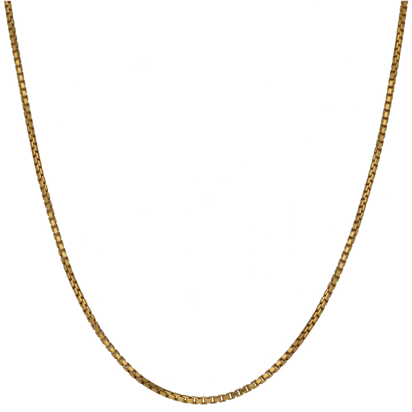 22ct Gold Belcher Chain 18"