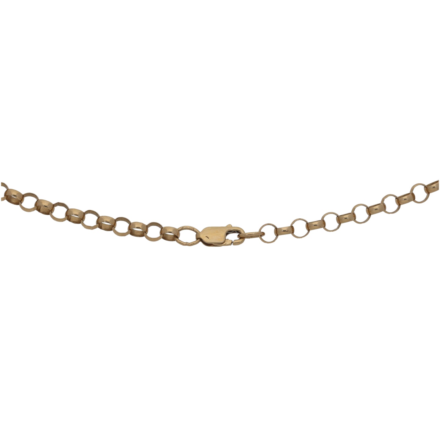 9ct Gold St Christopher Pendant With Chain