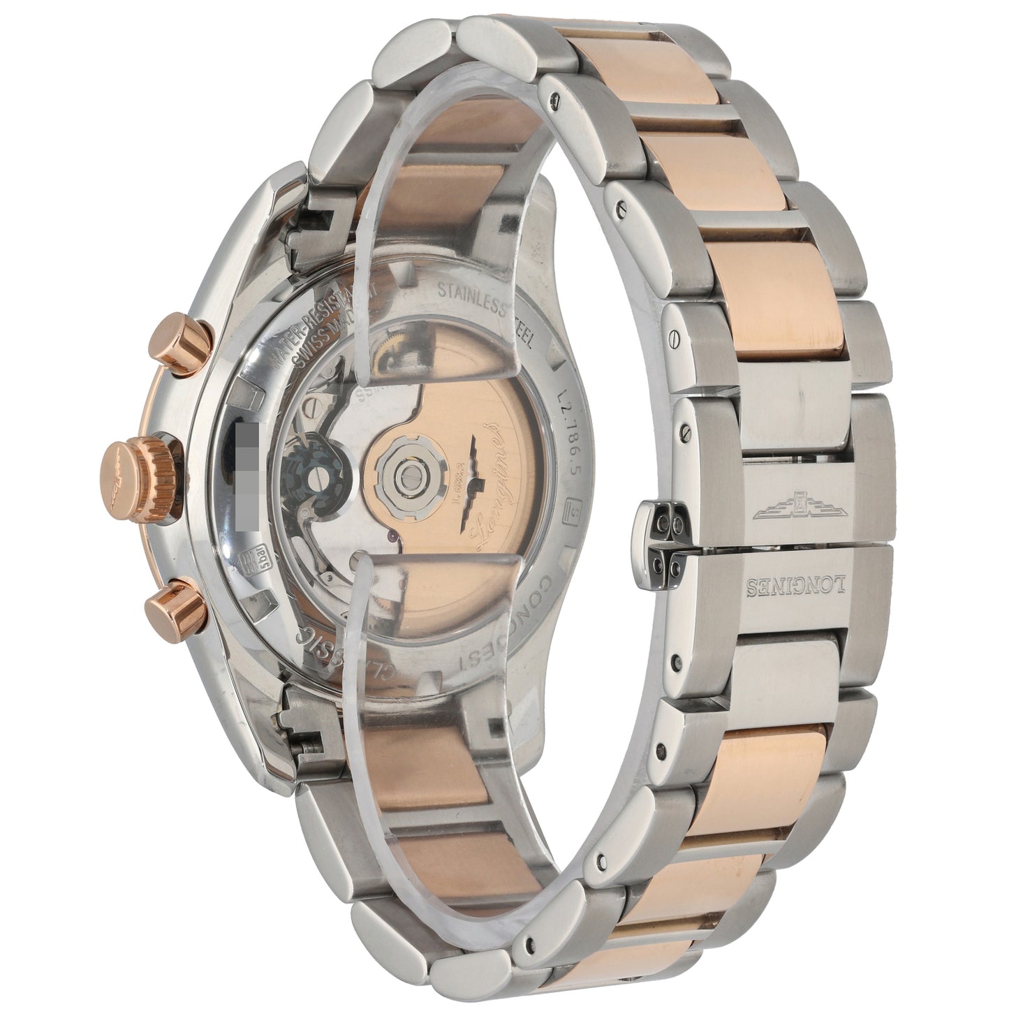 Longines Conquest L2.786.5 41mm Bi-Colour Watch