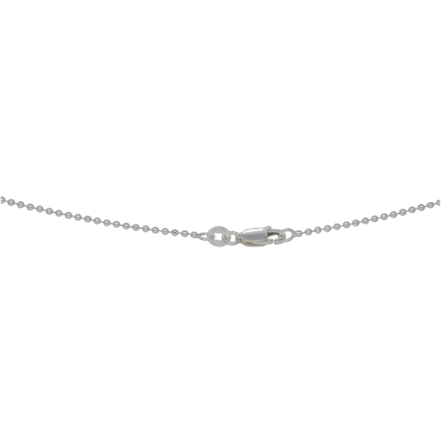 New Sterling Silver Dog Tags Pendant With Chain 24"