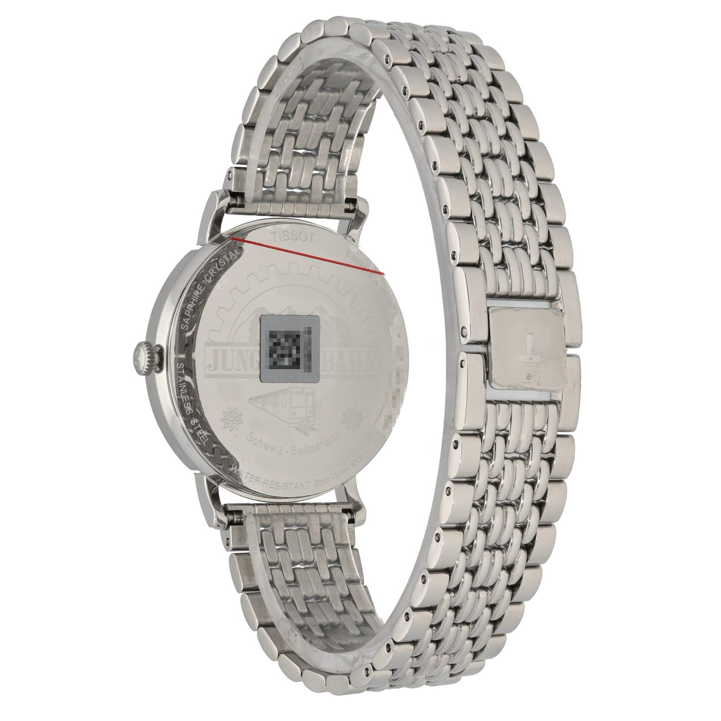 Tissot Everytime T109410A, white dial, stainless steel case and link bracelet