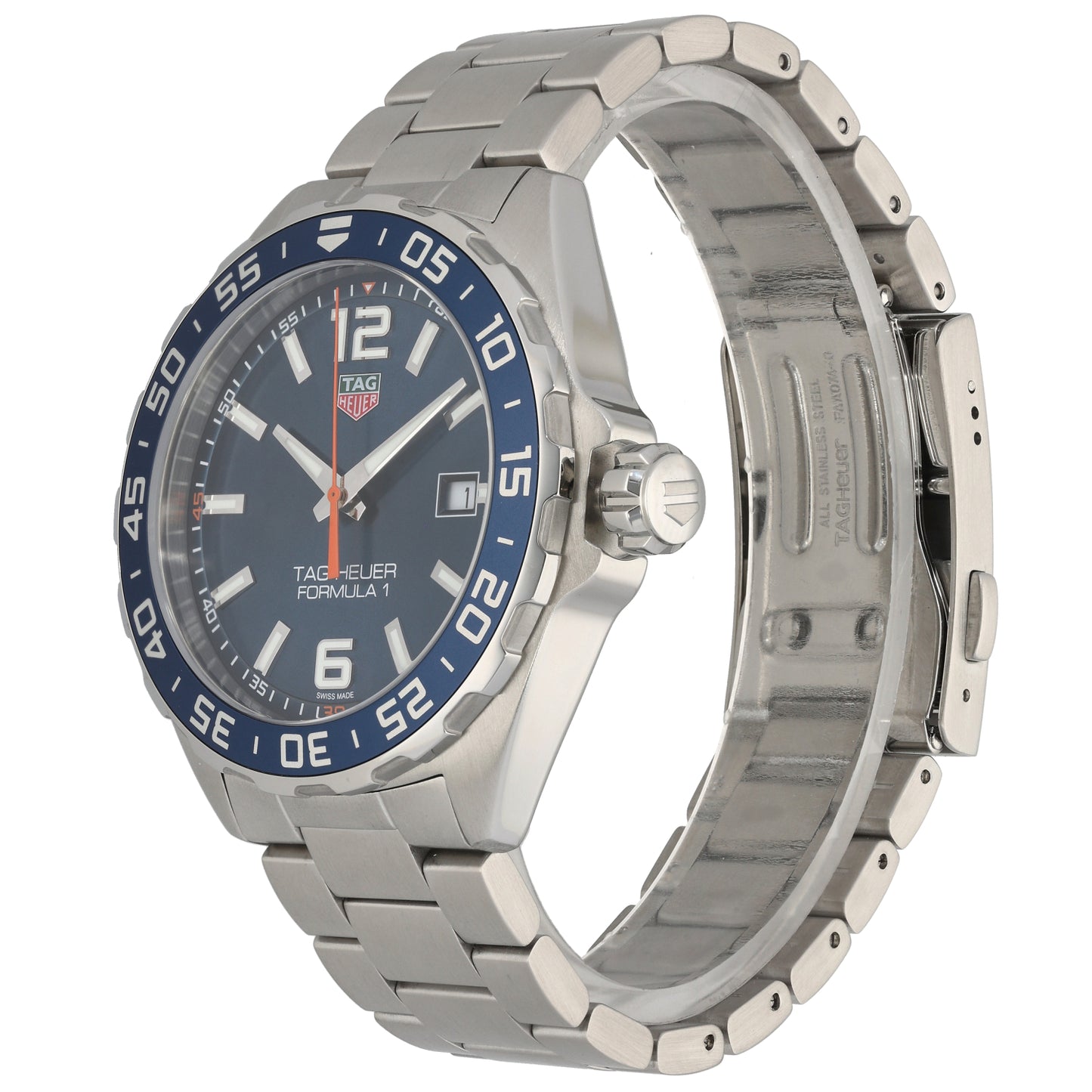 Tag Heuer Formula 1 WAZ1010 43mm Stainless Steel Watch