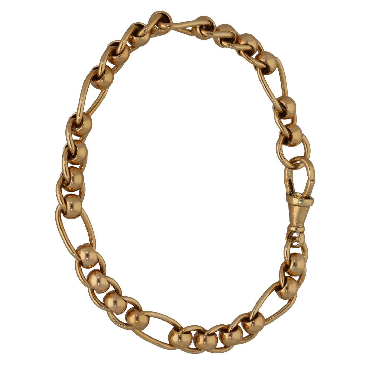 9ct Gold Figaro Bracelet