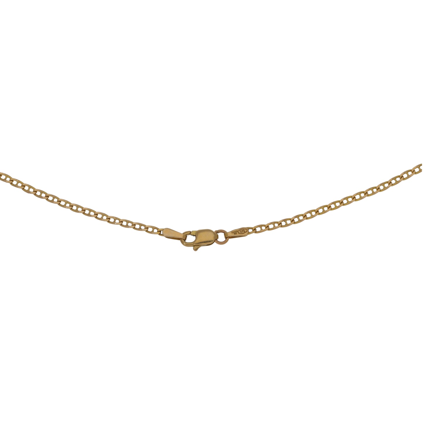 9ct Gold Anchor Chain 16"