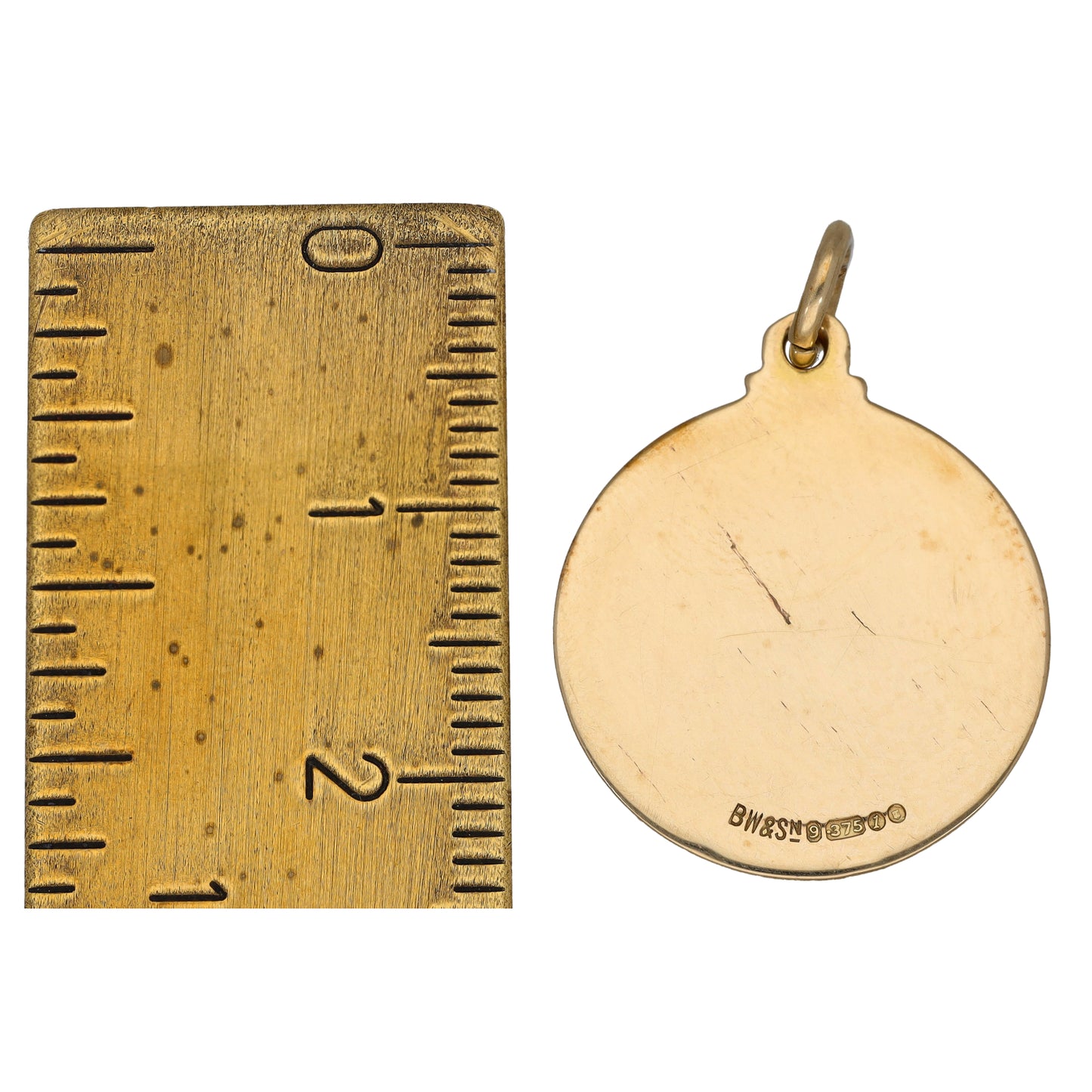 9ct Gold Star of David Pendant