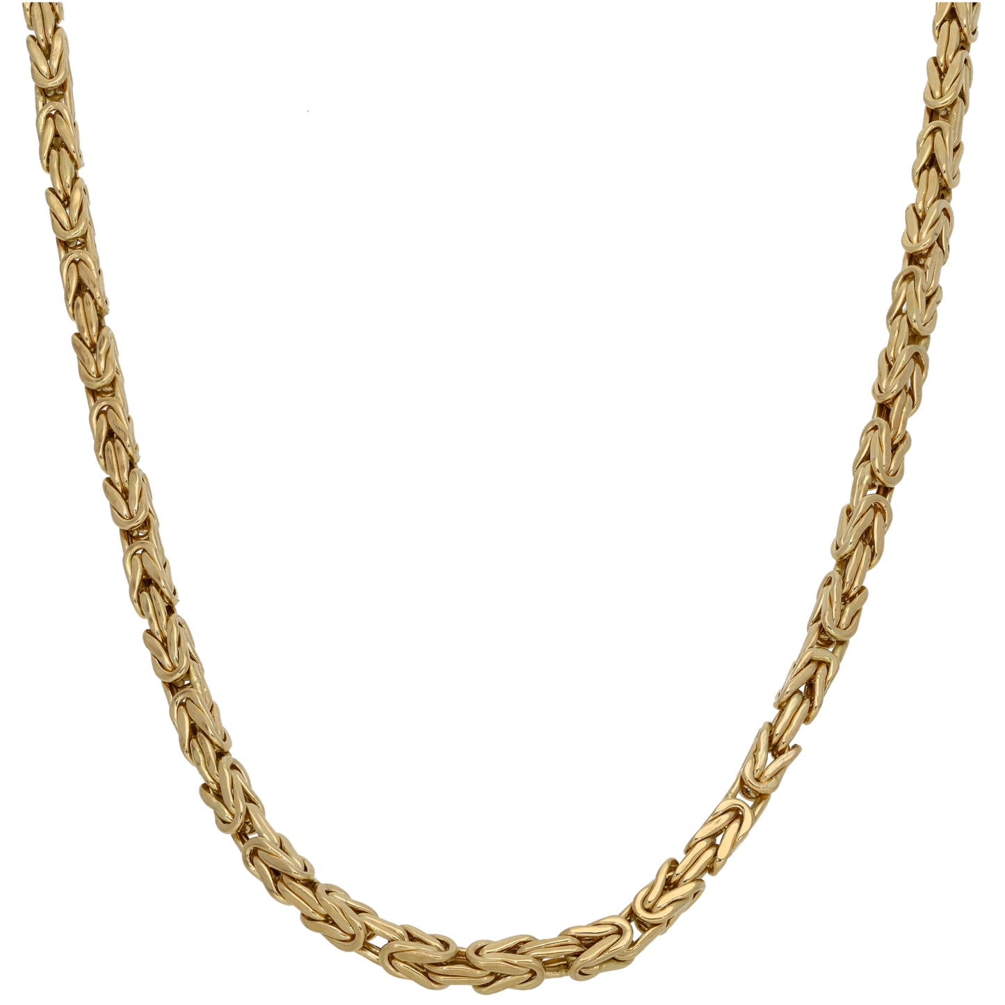 14ct Gold Byzantine Chain 26"