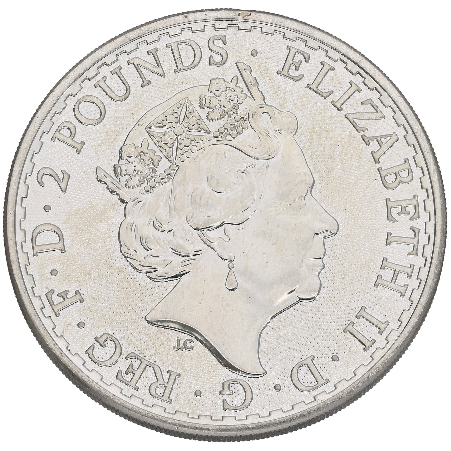 Fine Silver Queen Elizabeth II 1 OZ Britannia Coin 2023