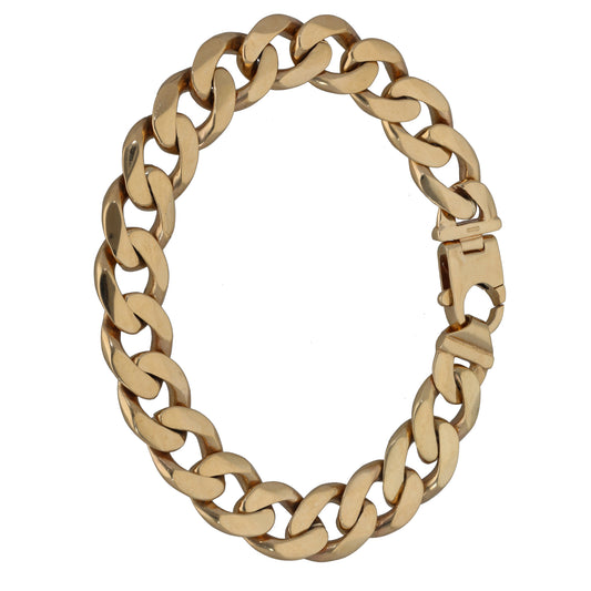 9ct Gold Curb Bracelet