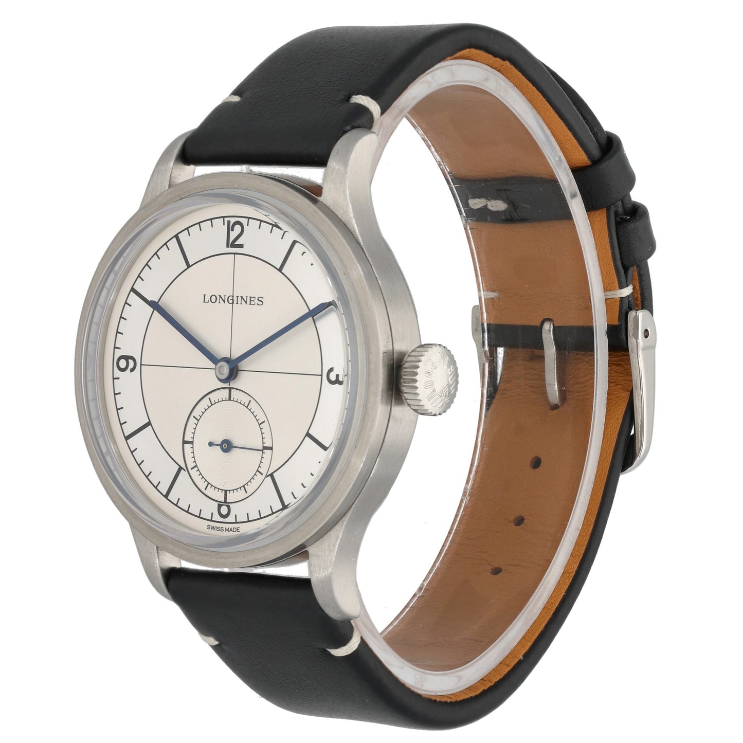 Longines Heritage L2.828.4 38.5mm Stainless Steel Watch