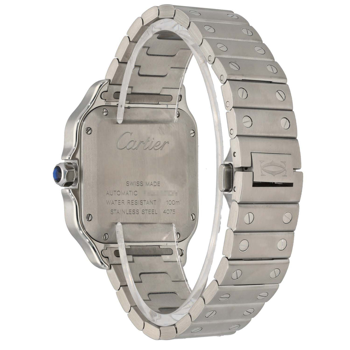 Cartier Santos WSSA0029 35mm Stainless Steel Watch