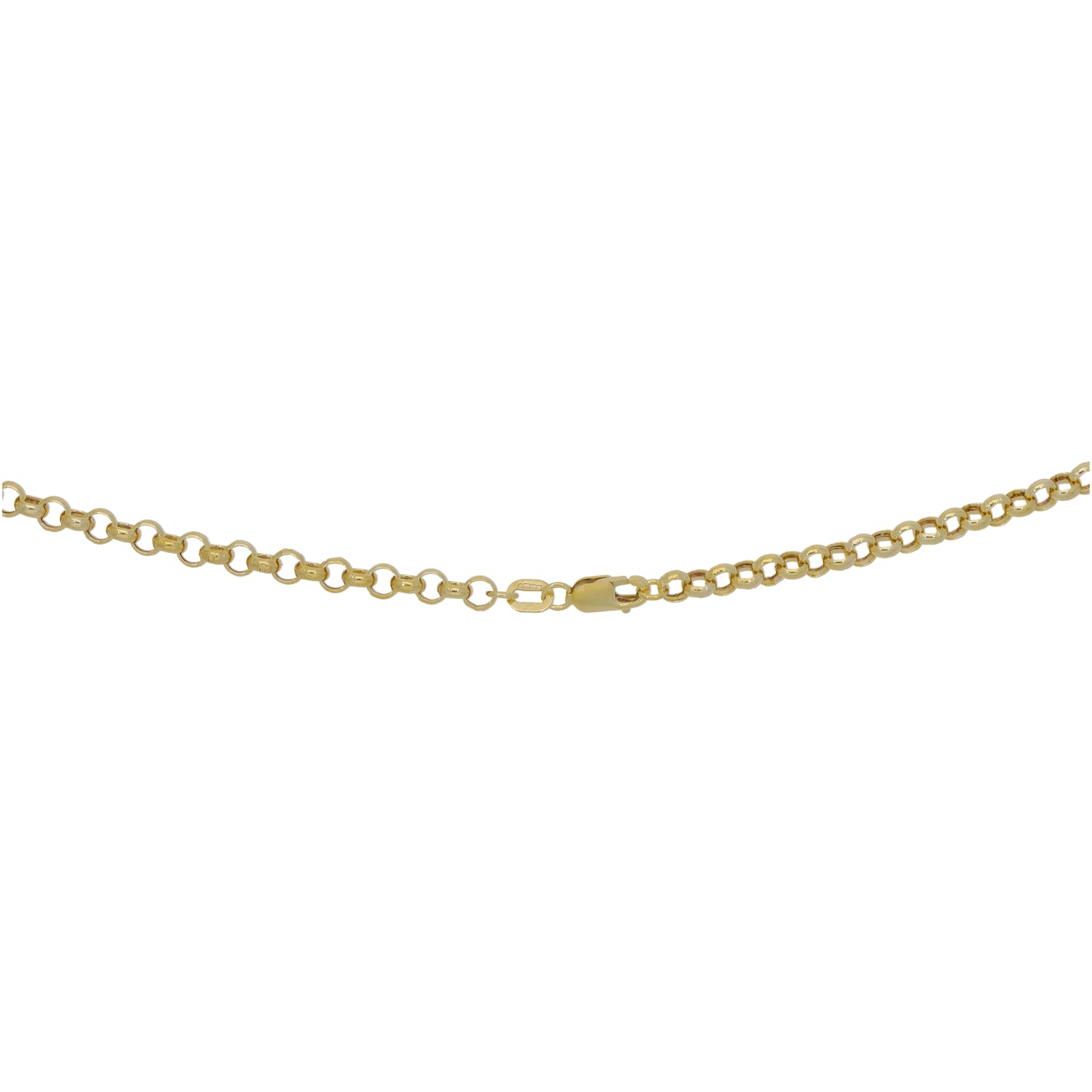 New 9ct Gold Belcher Chain 22"