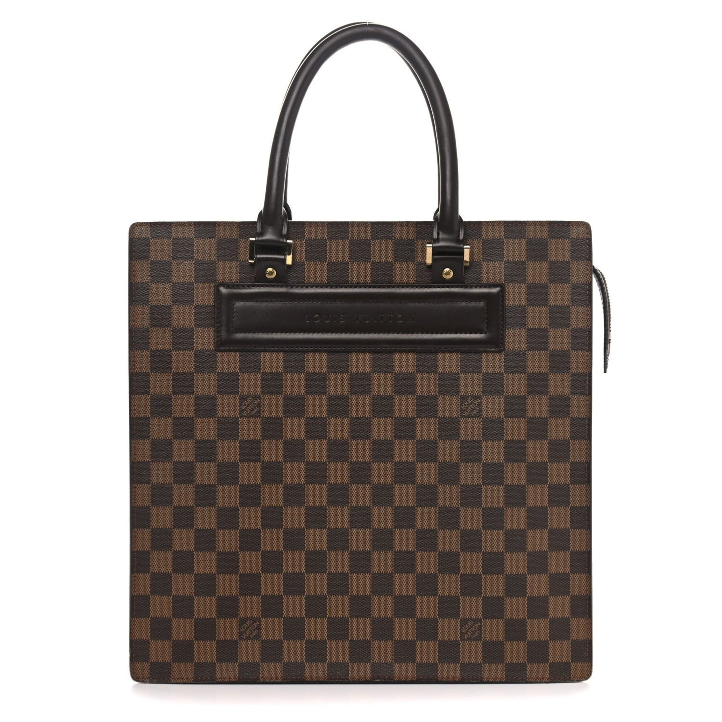 Louis Vuitton Venice Sac Plat Damier Ebene Coated Canvas Bag - Brown