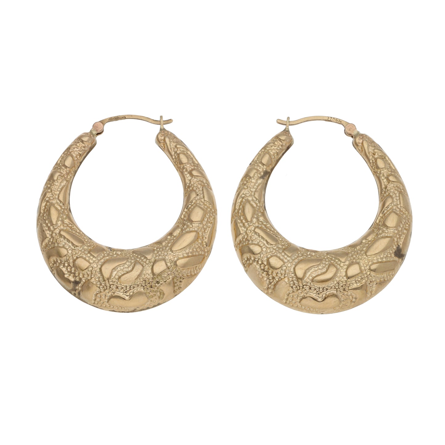 9ct Gold Hoop Earrings
