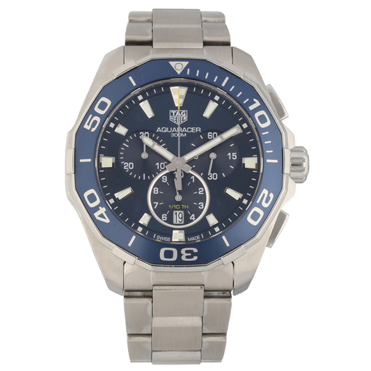 Tag Heuer Aquaracer CAY111B 43mm Stainless Steel Watch
