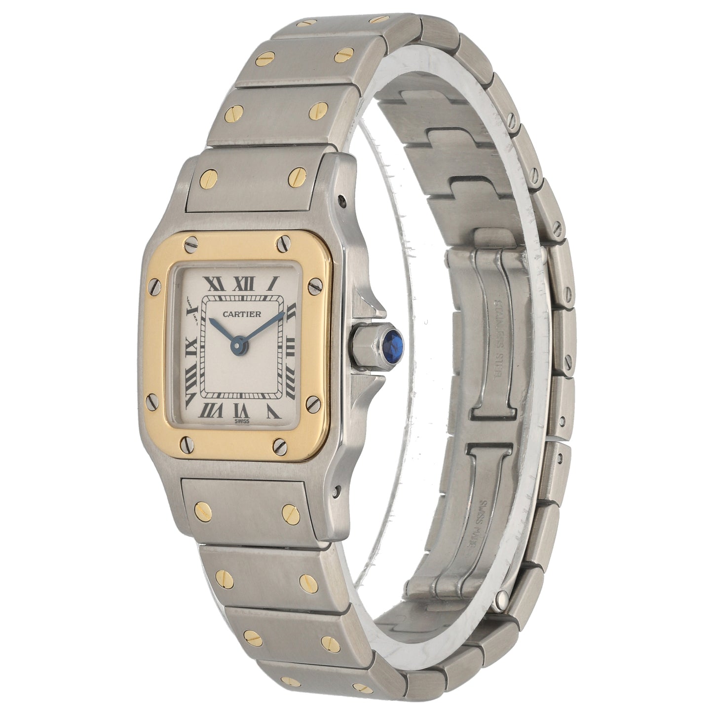 Cartier Santos 1567 24mm Bi-Colour Watch