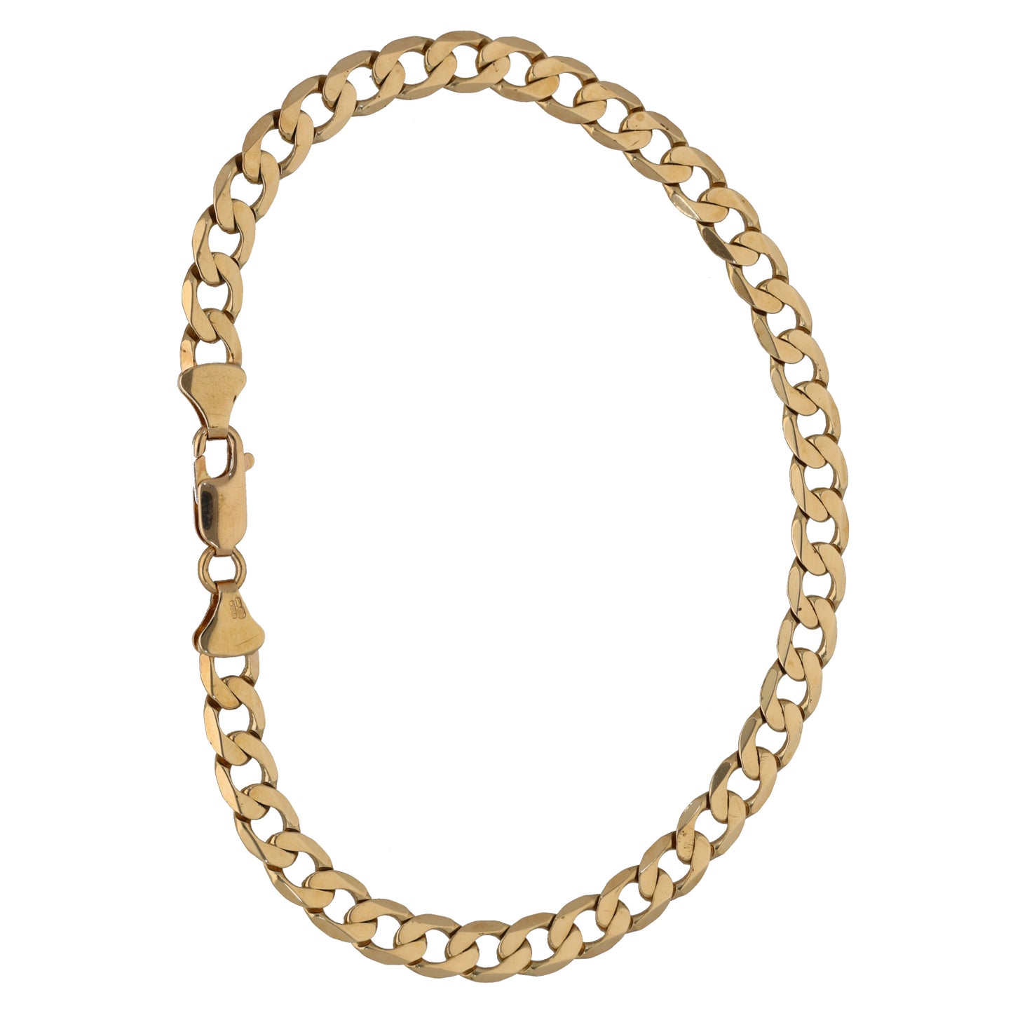 9ct Gold Curb Bracelet