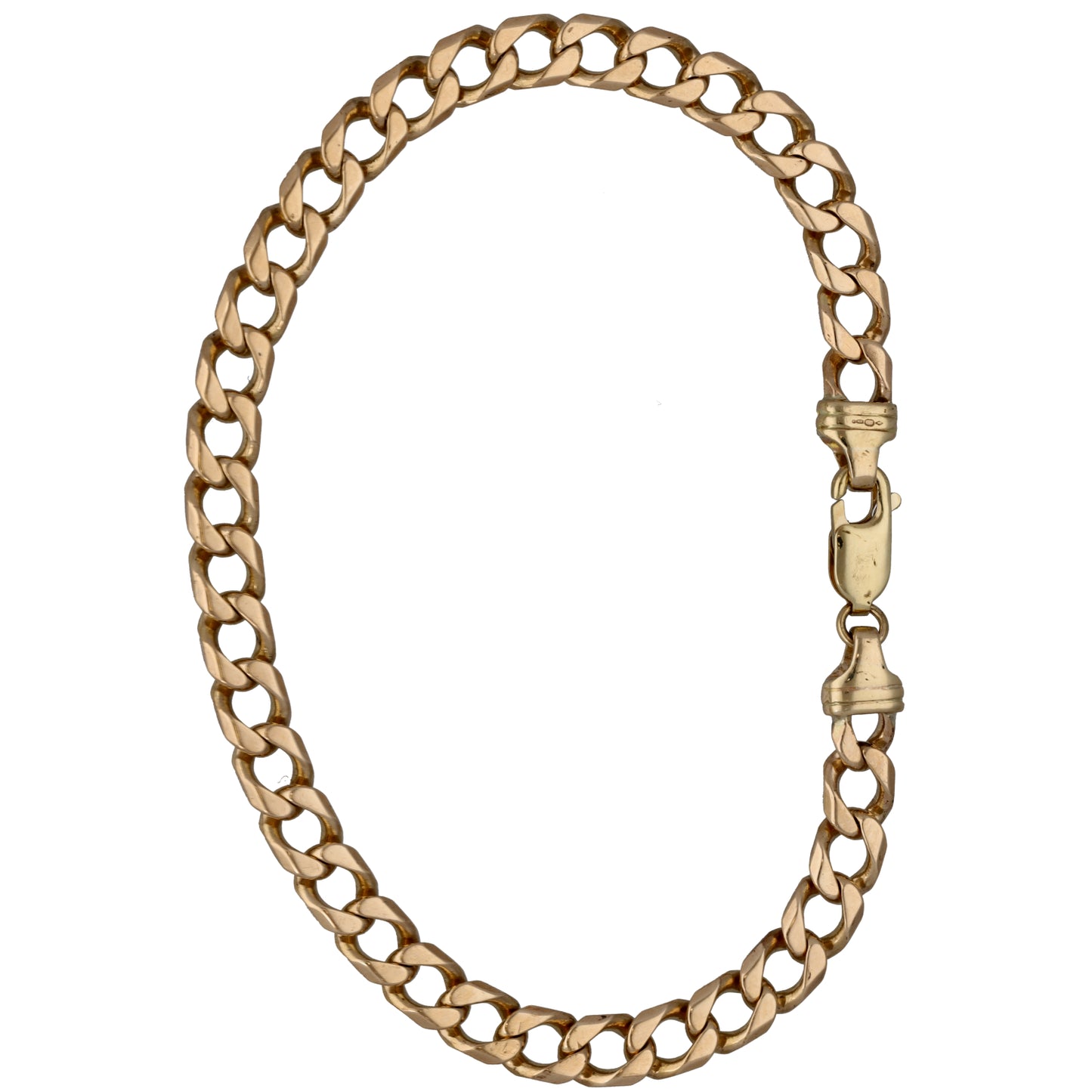 9ct Gold Curb Bracelet