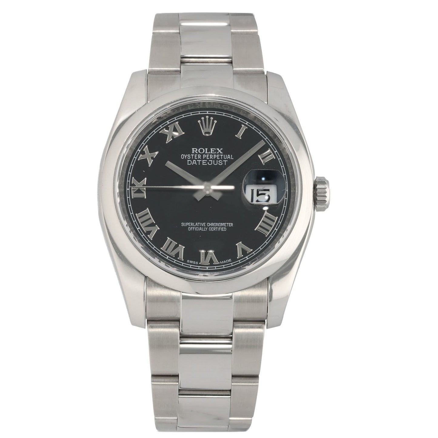 Rolex Datejust 116200 36mm Stainless Steel Watch