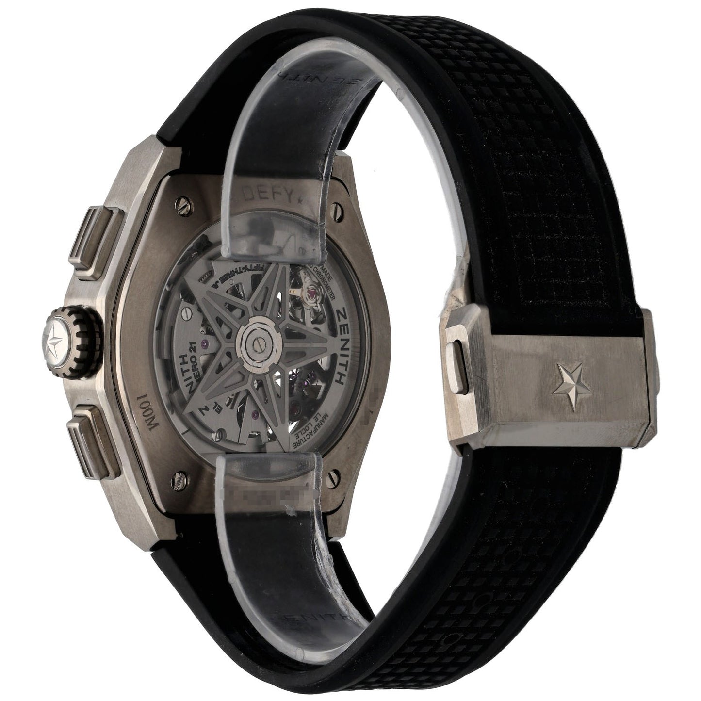 Zenith Defy El Primero 21 95.9000.9004/78.R582 44mm Titanium Watch (Ex-Display)