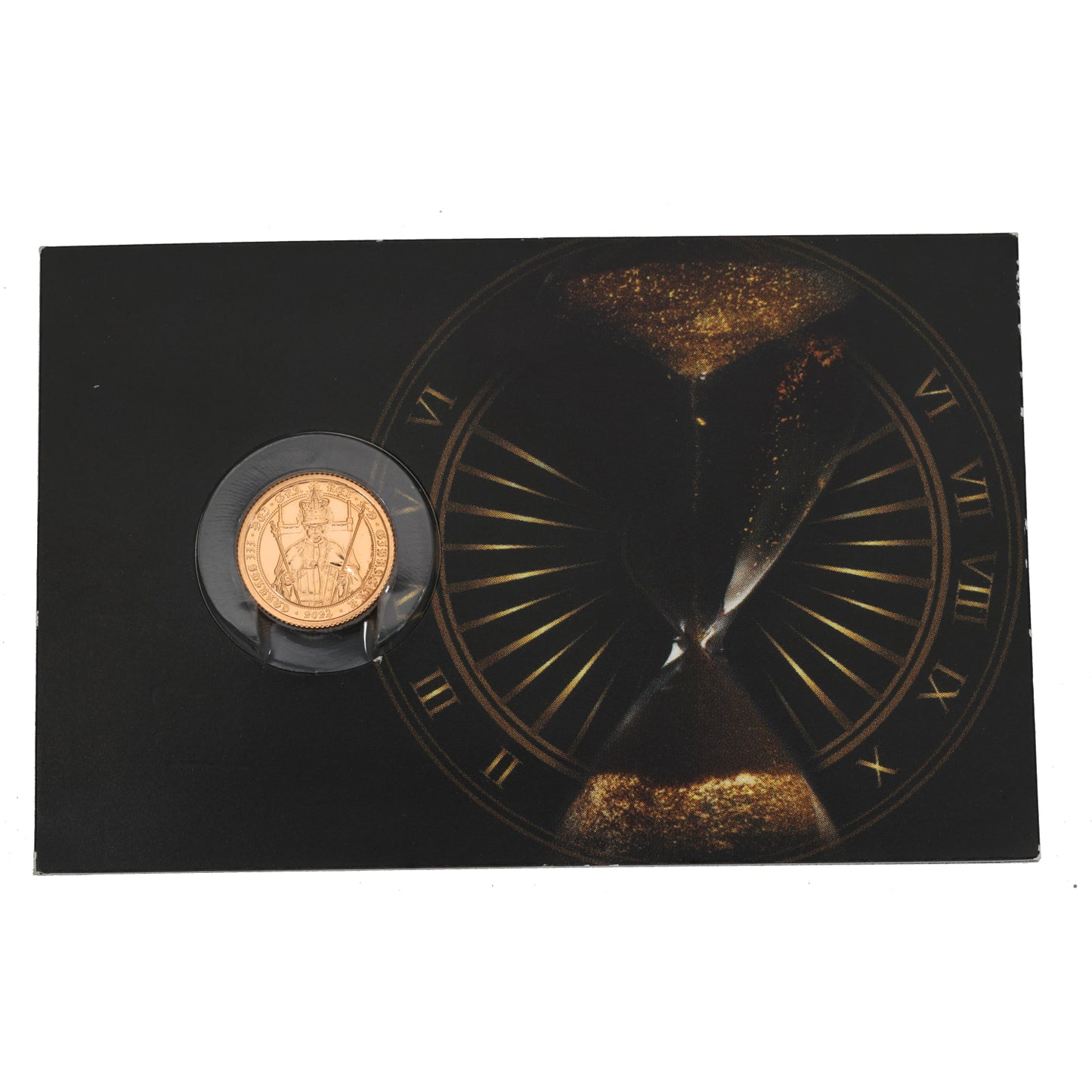 22ct Gold King Charles III Quarter Sovereign Coin 2024