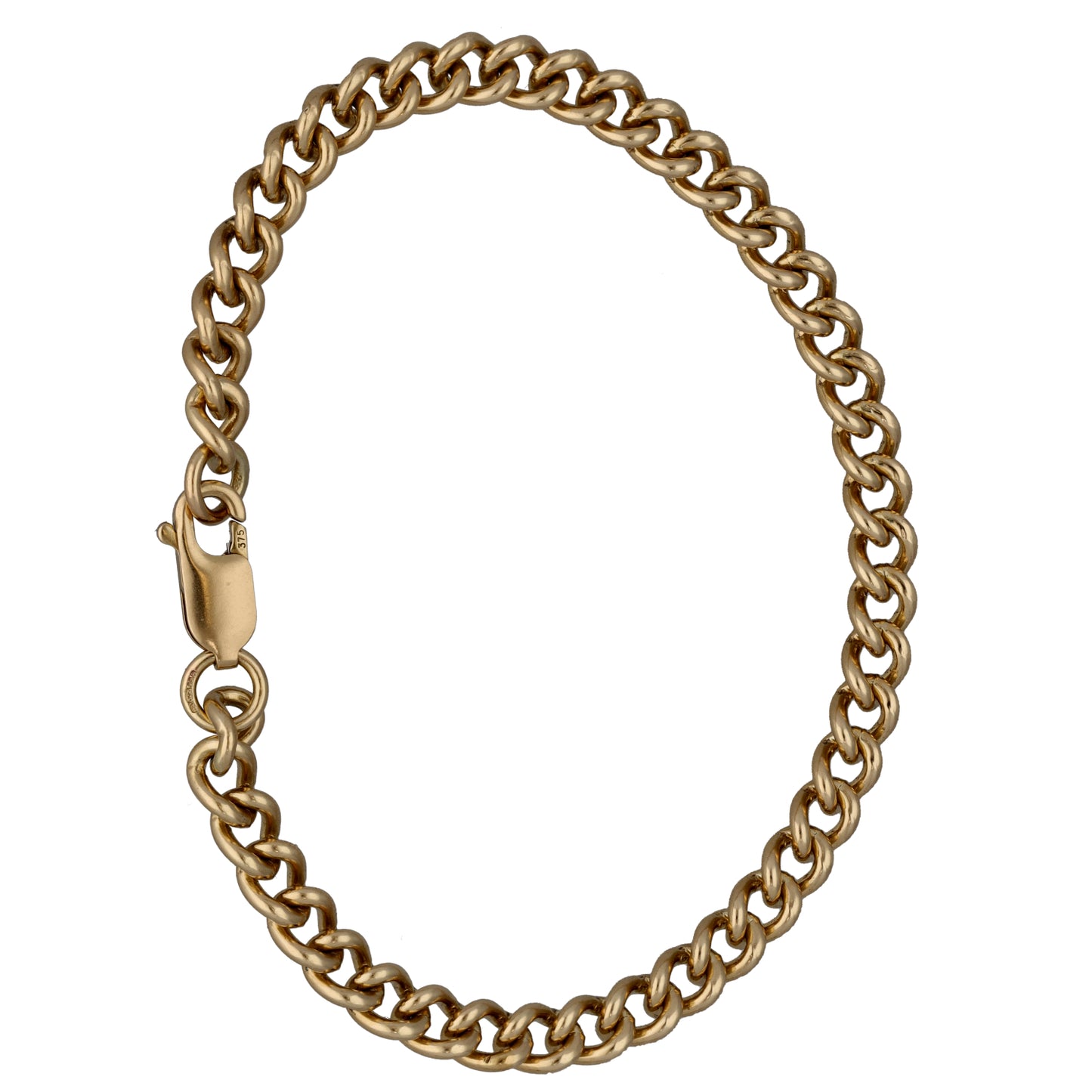 9ct Gold Curb Bracelet
