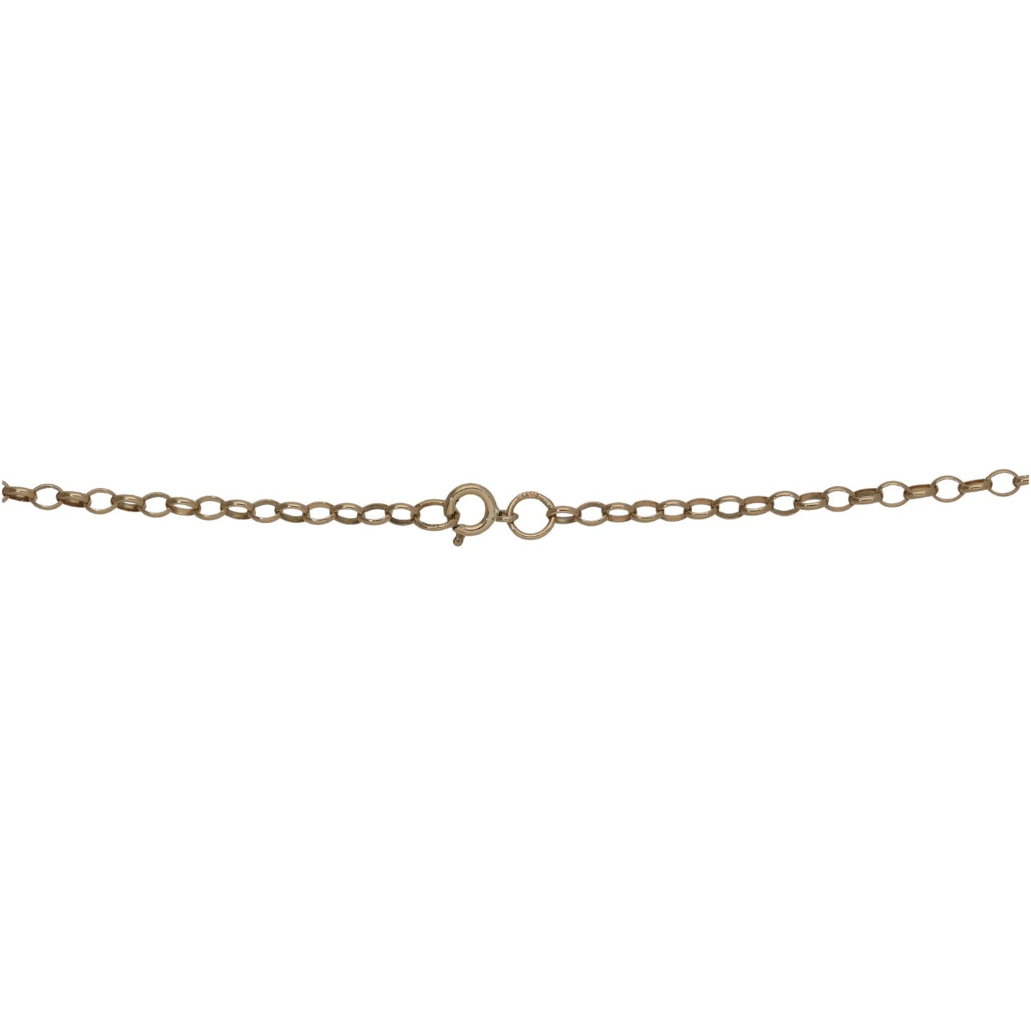 9ct Gold Belcher Chain 18"