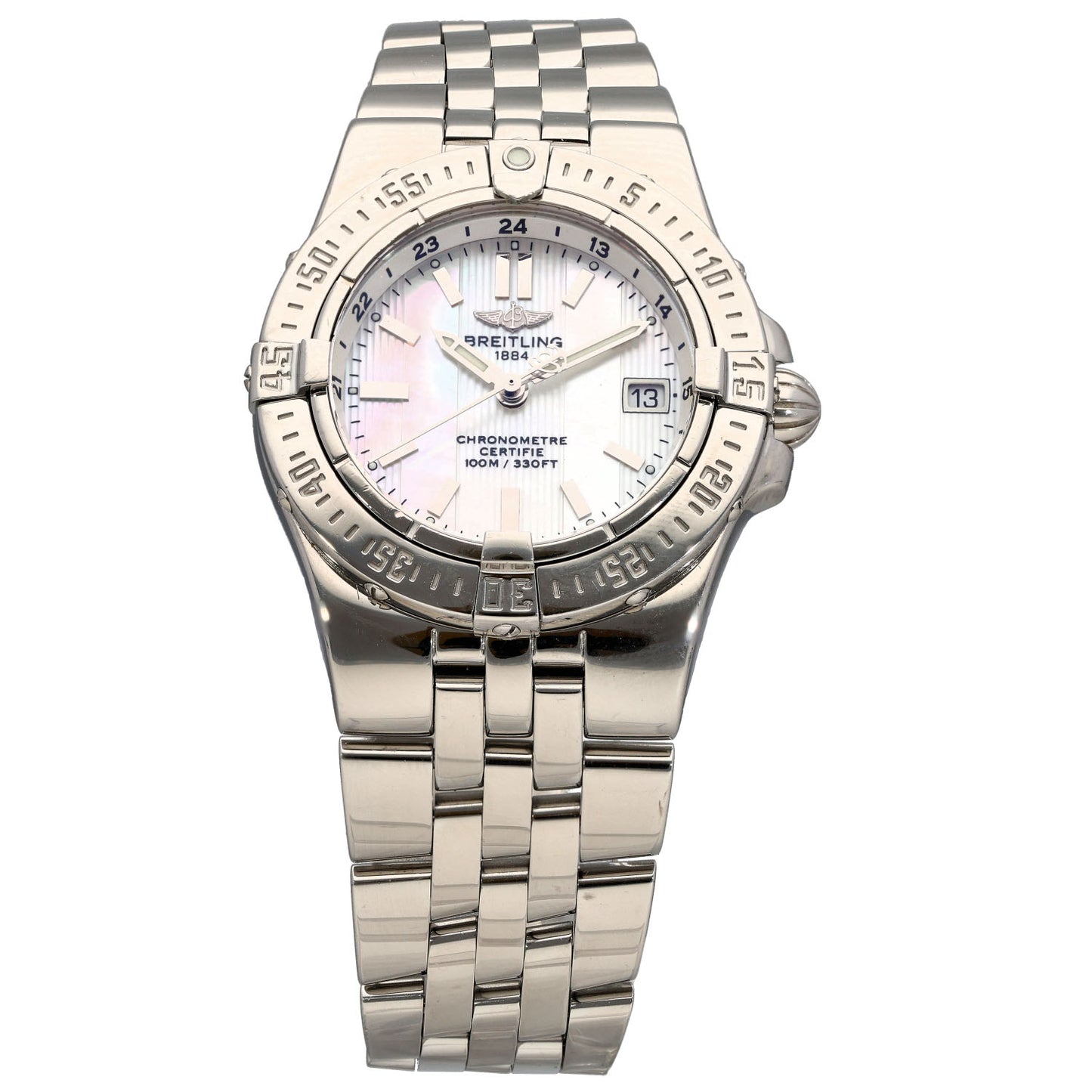 Breitling Starliner A71340 30mm Stainless Steel Watch