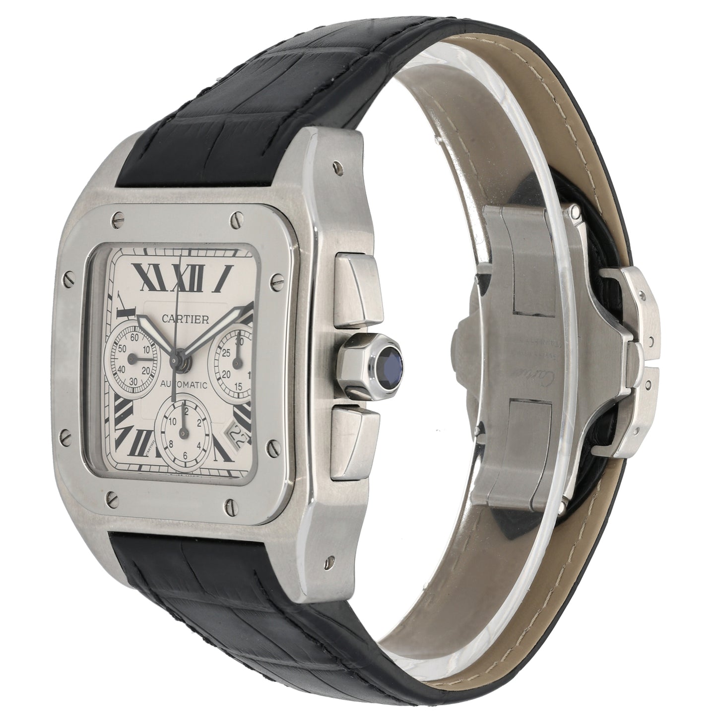 Cartier Santos 100 2740 41mm Stainless Steel Watch