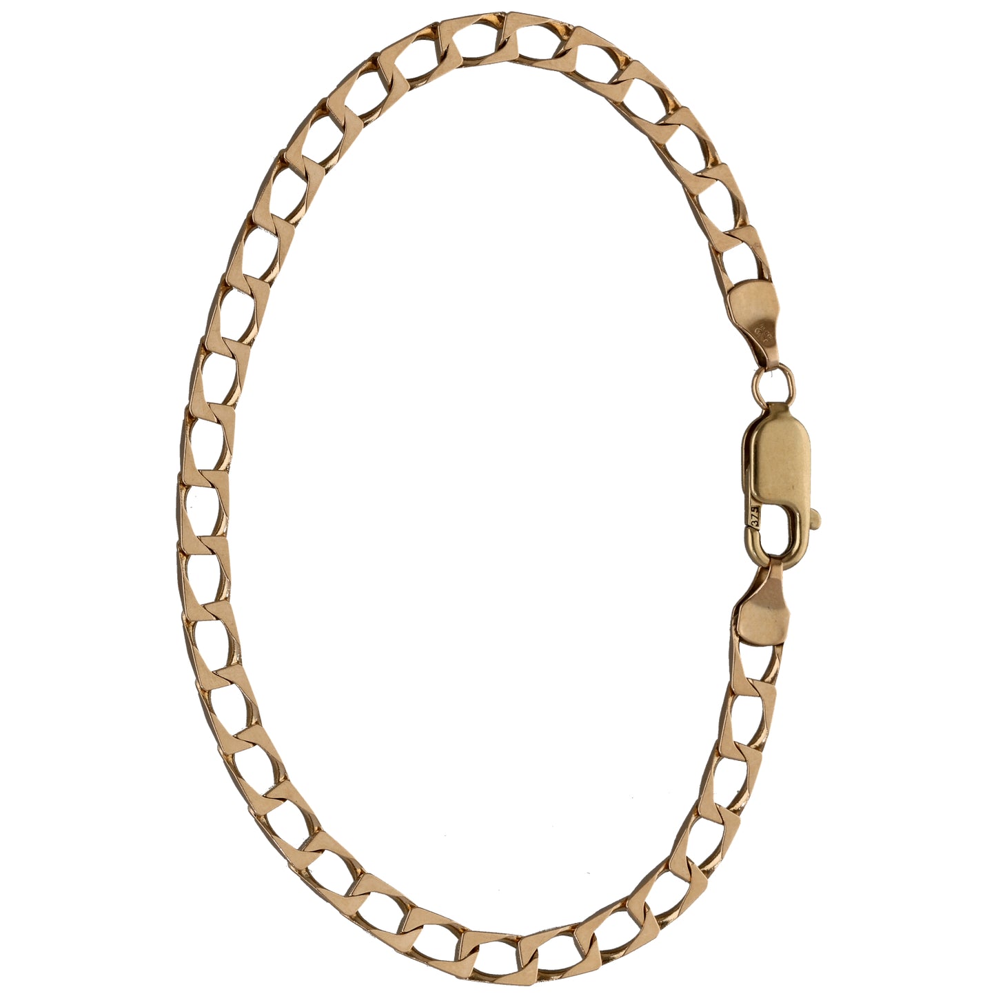 9ct Gold Curb Bracelet