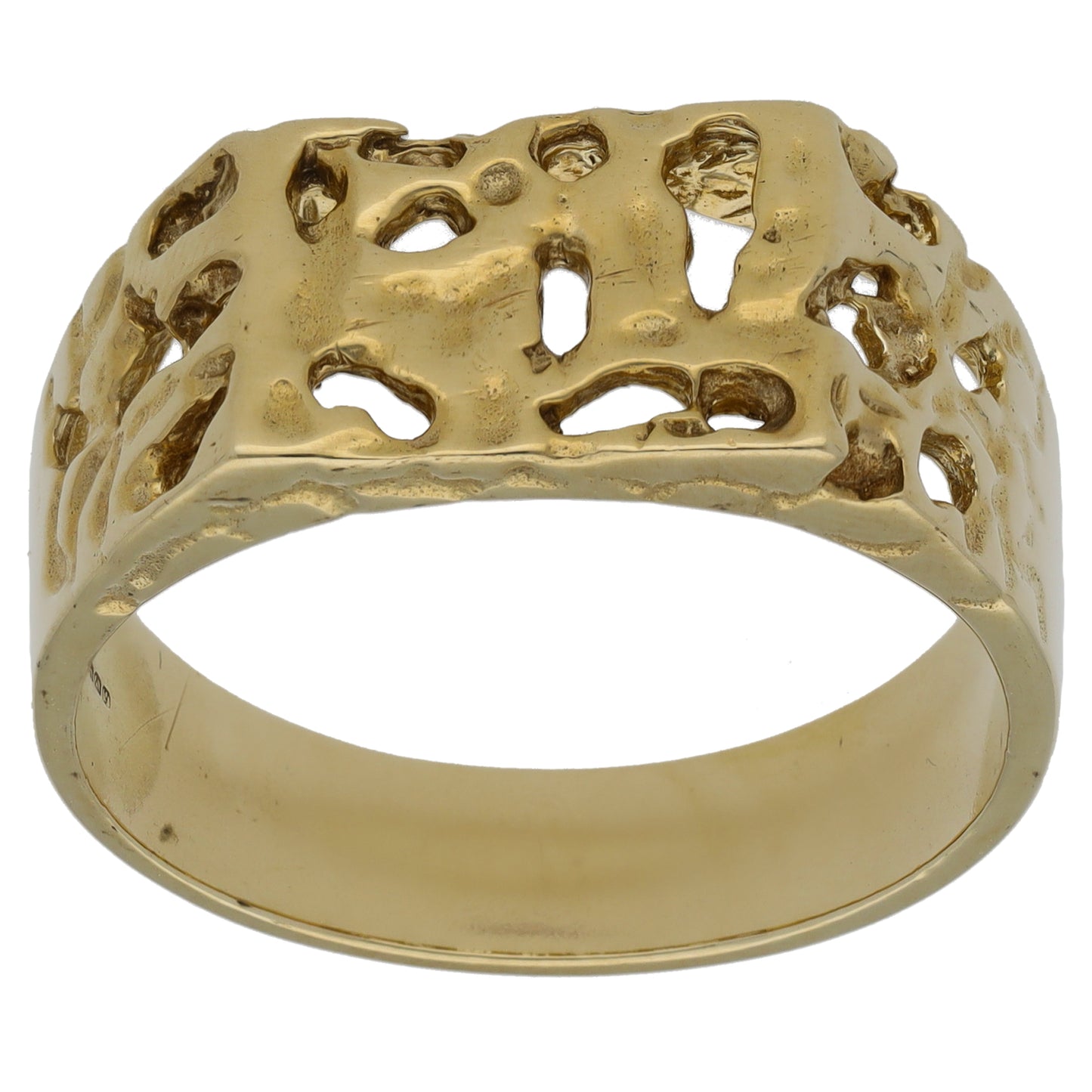 9ct Gold Alternative Ring Size Z+1