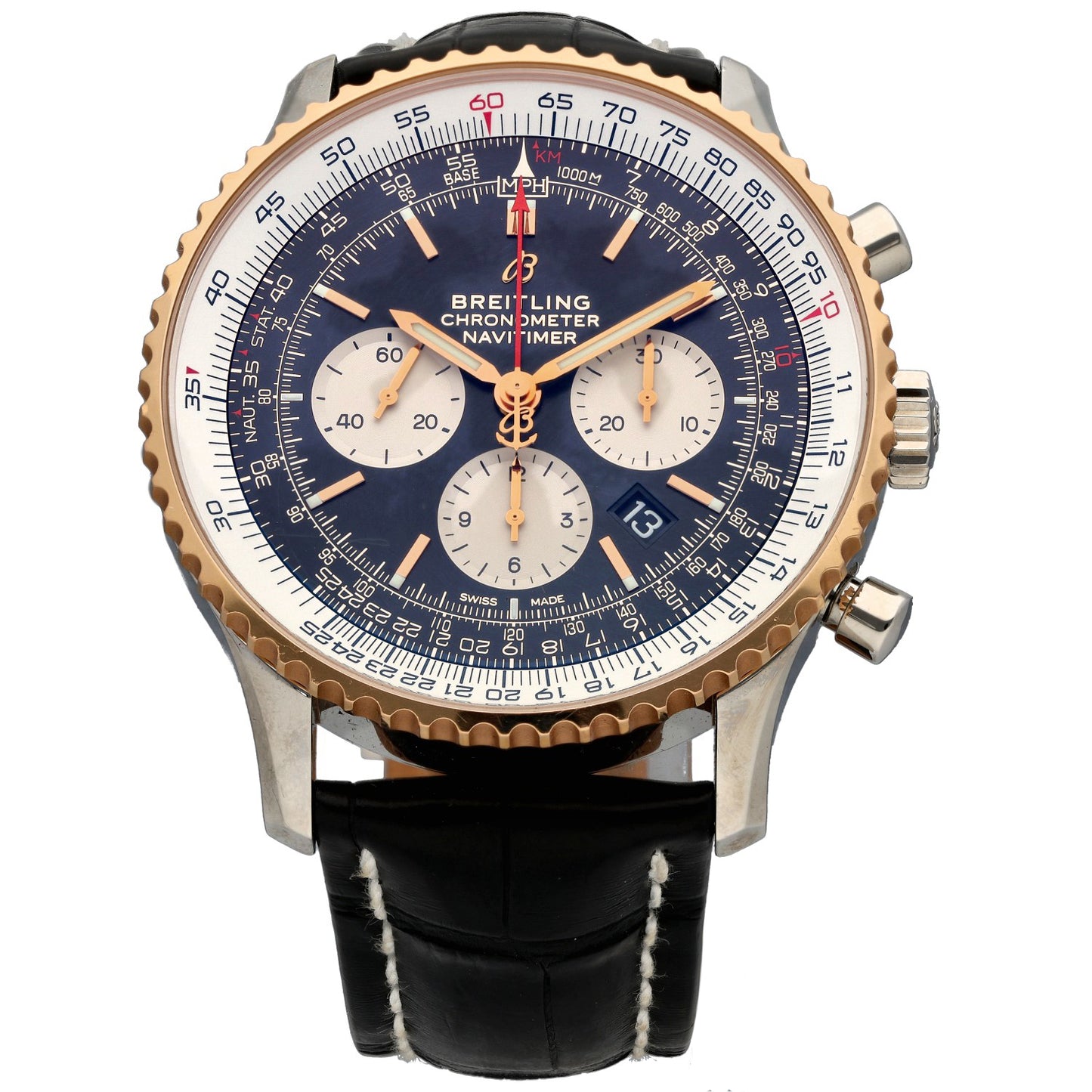 Breitling Navitimer B01 UB0127 46mm Bi-Colour Watch