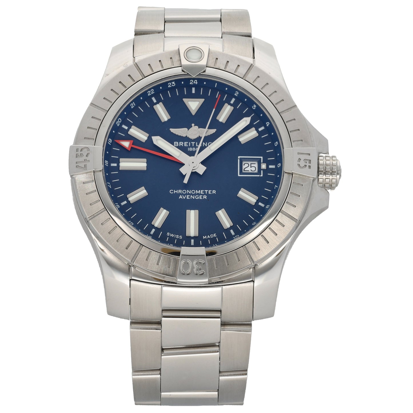 Breitling Avenger GMT 45 A32395 45mm Stainless Steel Watch