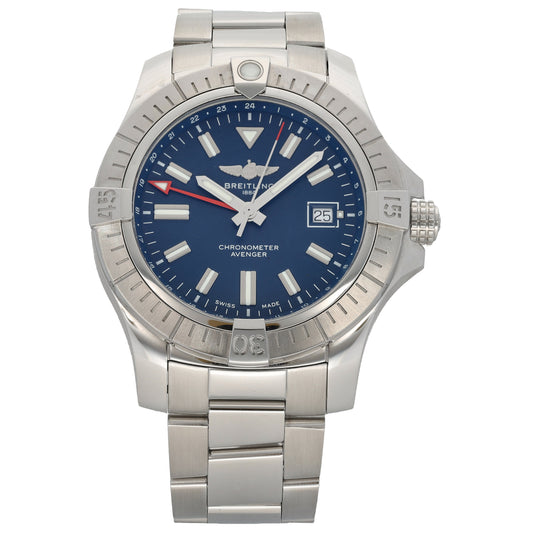 Breitling Avenger GMT 45 A32395 45mm Stainless Steel Watch