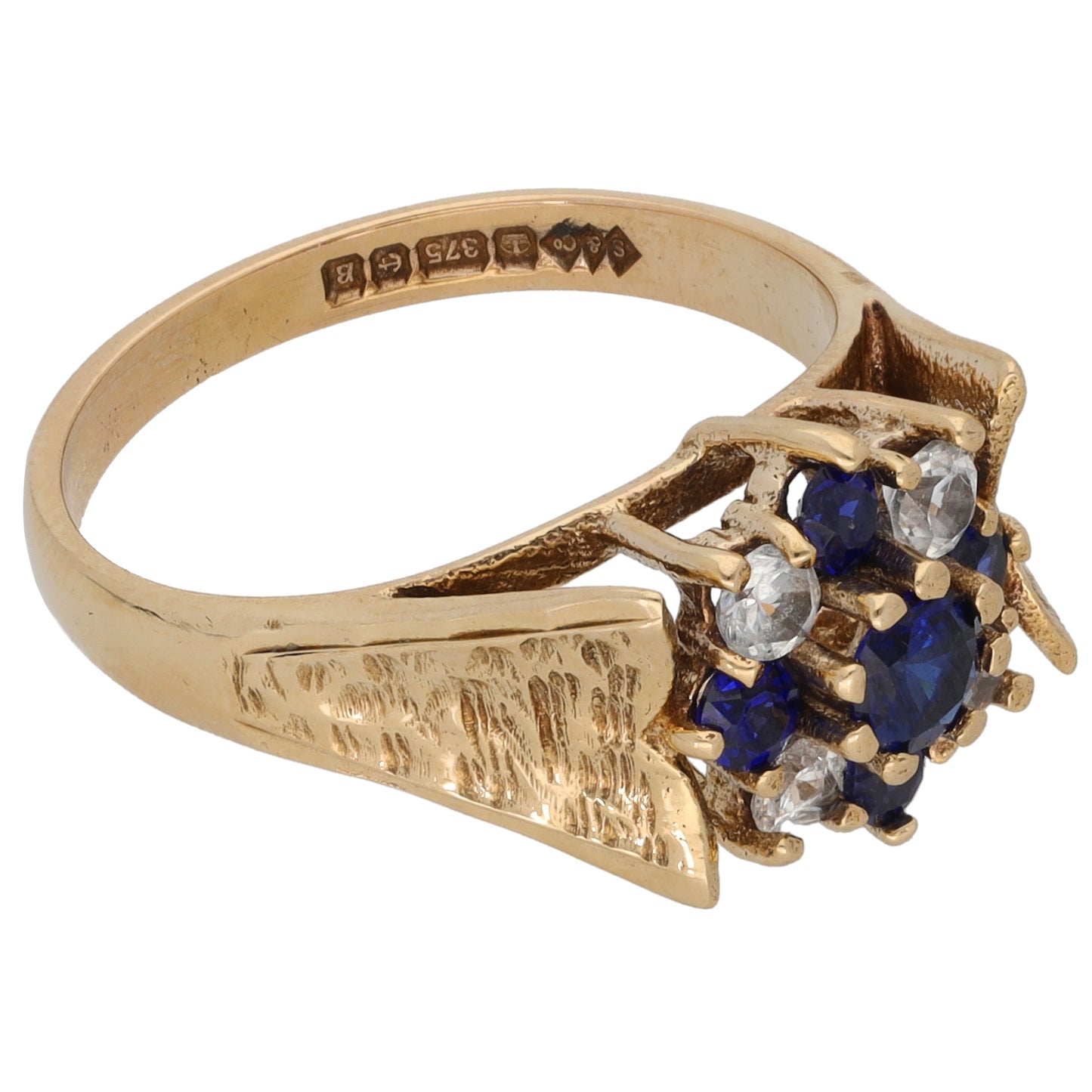 9ct Gold Imitation Dress/Cocktail Ring Size O