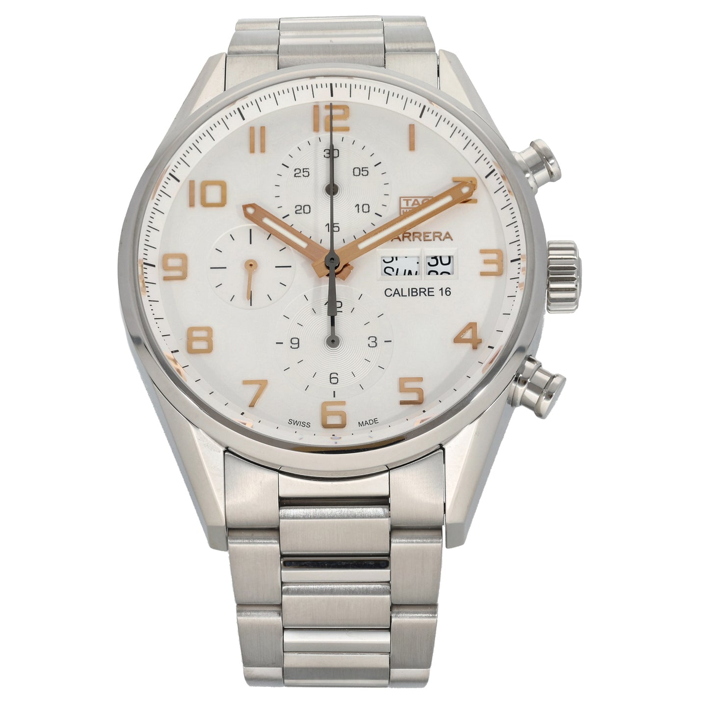 Tag Heuer Carrera CV2A1AC 43mm Stainless Steel Watch