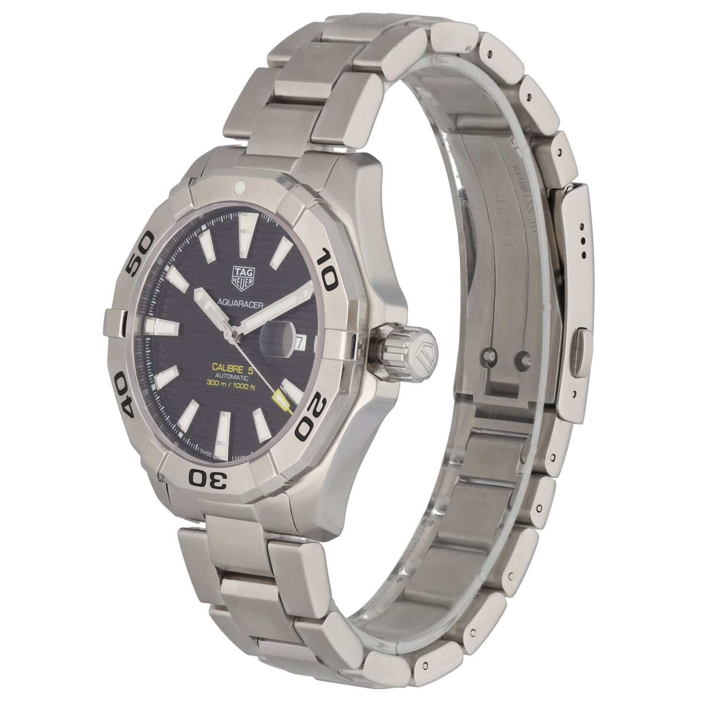 Tag Heuer Aquaracer WAY2010 43mm Stainless Steel Watch