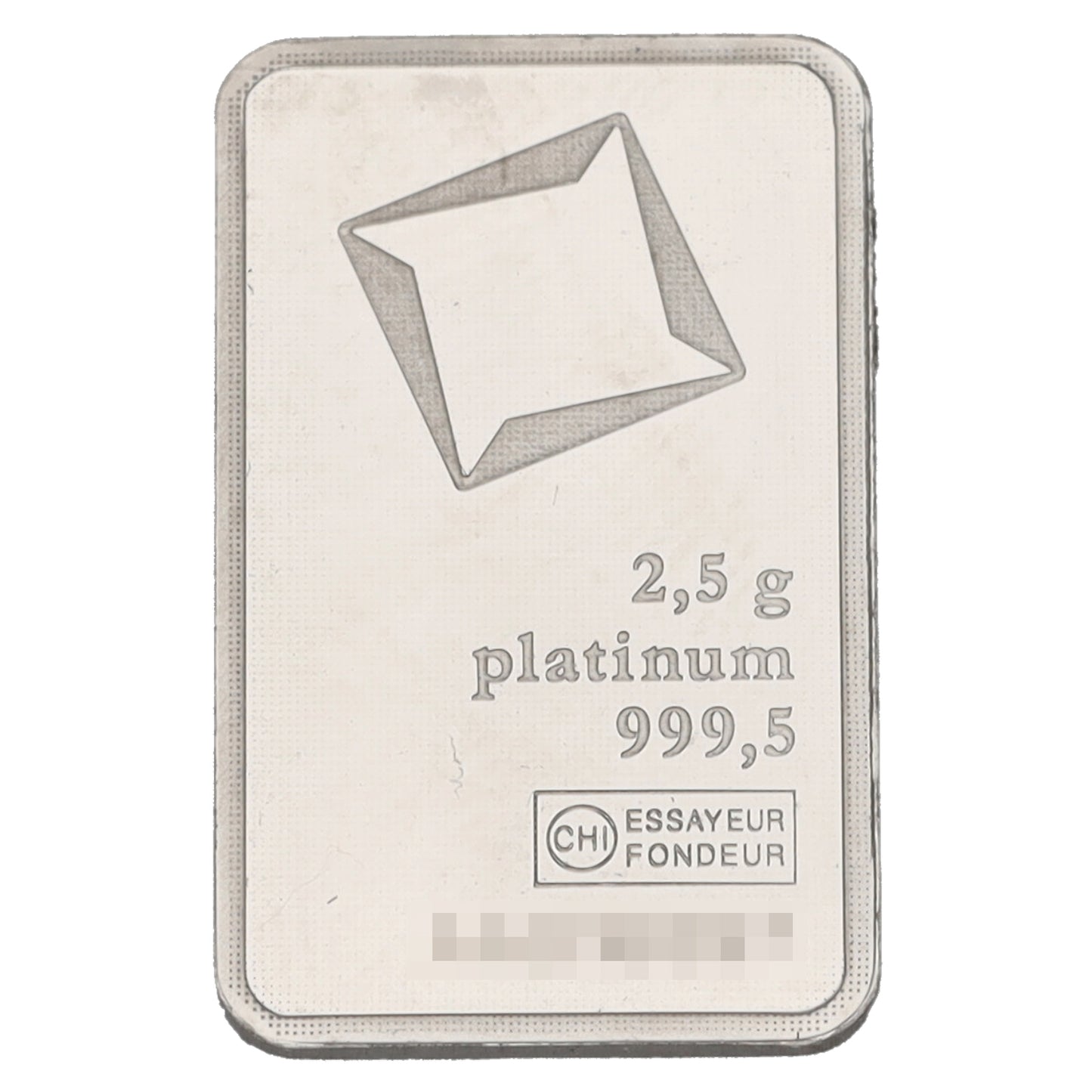 Platinum 2.5g Bar