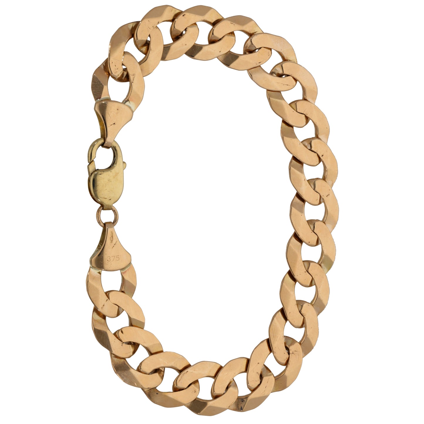 9ct Gold Curb Bracelet