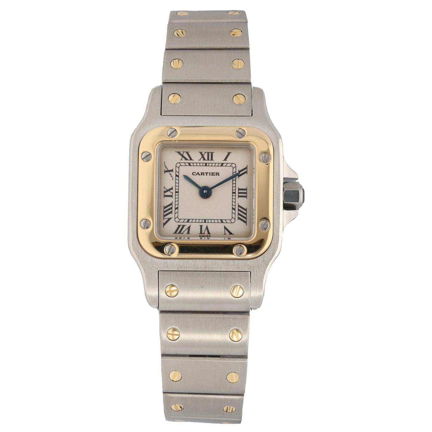 Cartier Santos Galbee 1567 24mm Bi-Colour Watch