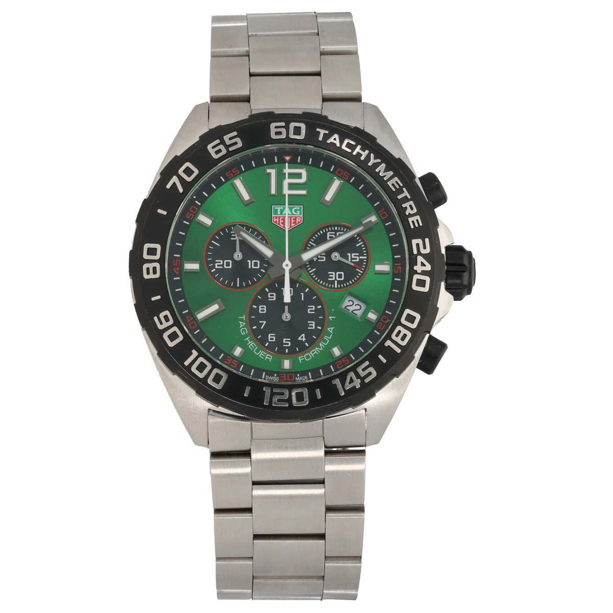 Tag Heuer Formula 1 CAZ101AP 43mm Stainless Steel Watch
