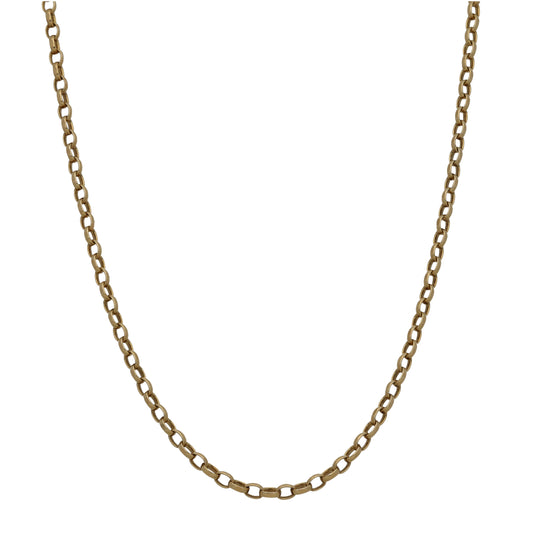 9ct Gold Belcher Chain 24"