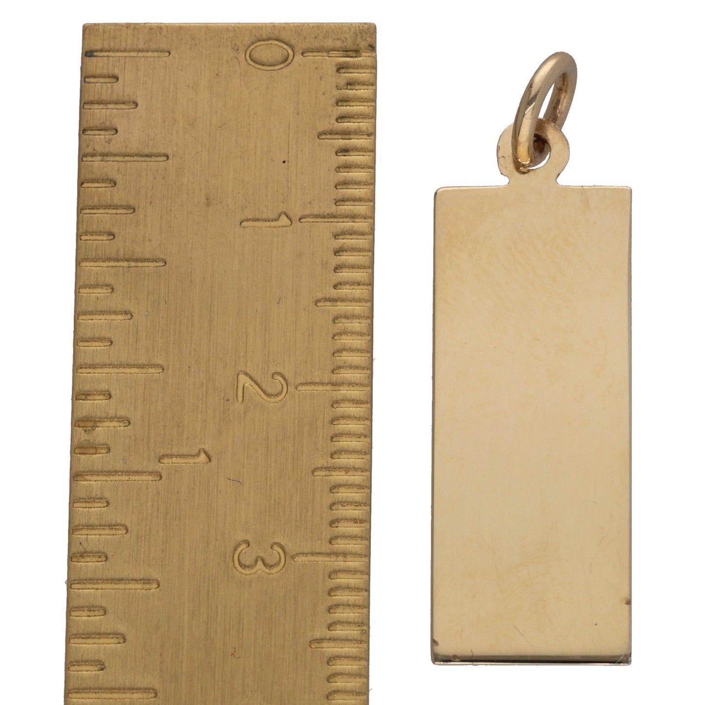 9ct Gold Ingot Pendant