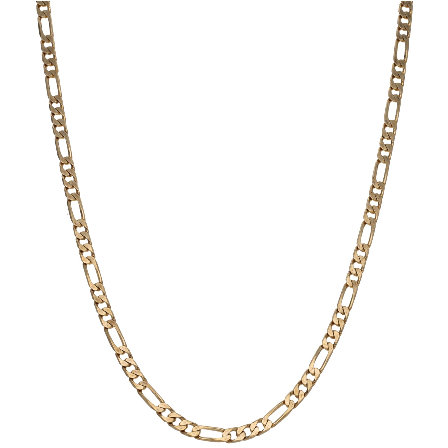 9ct Gold Figaro Chain 20"