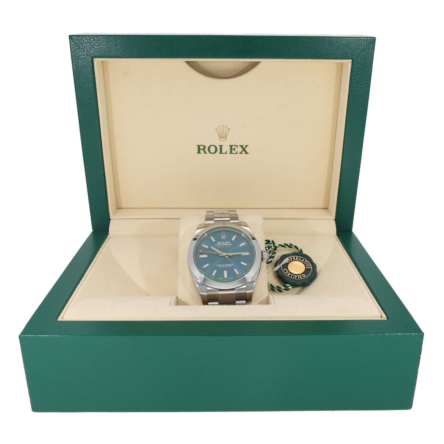 Rolex Milgauss 116400 40mm Stainless Steel Watch