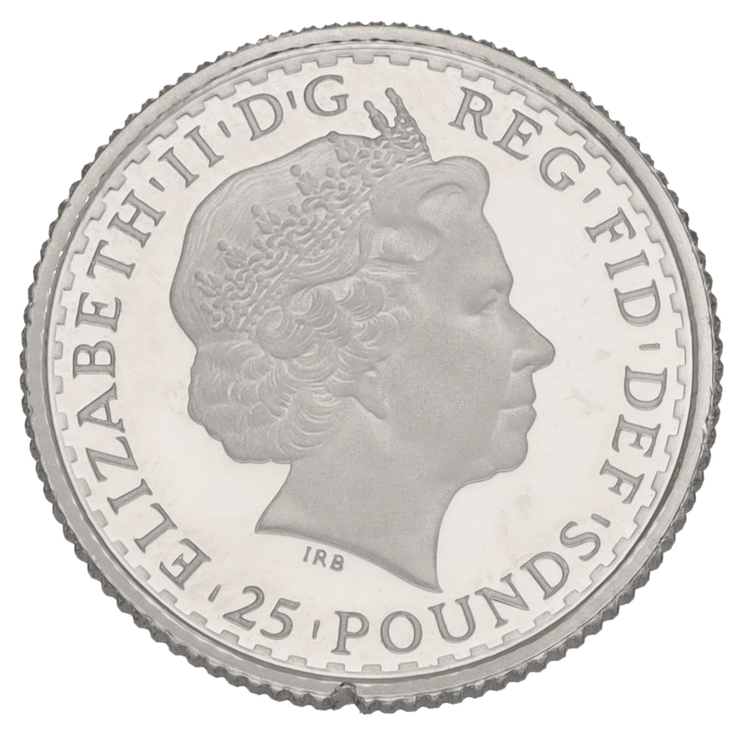 Platinum Queen Elizabeth II 1/4 OZ Britannia Coin 2007